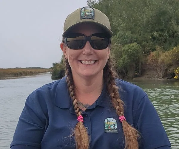 Catsey Heath, Ranger at Eel River Estuary Preserve